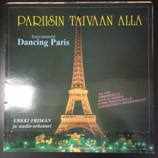 Erkki Friman - Pariisin taivaan alla LP (VG+/VG+) -iskelmä-