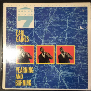 Earl Gaines - Yearning And Burning LP (VG+-M-/VG+) -soul-