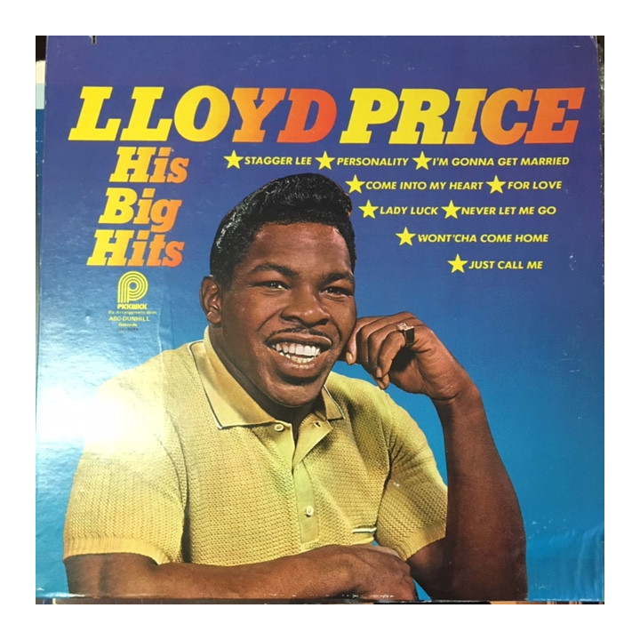Lloyd Price - His Big Hits LP (M-/VG+) -r&b-