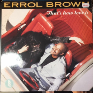 Errol Brown - That's How Love Is LP (M-/VG+) -disco-