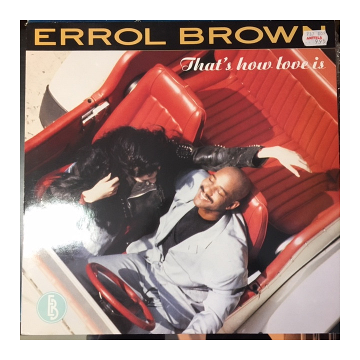 Errol Brown - That's How Love Is LP (M-/VG+) -disco-