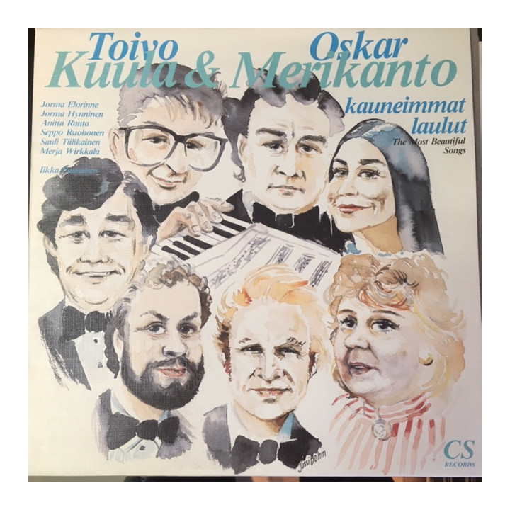 Toivo Kuula & Oskar Merikanto - Kauneimmat laulut LP (M-/M-) -klassinen-