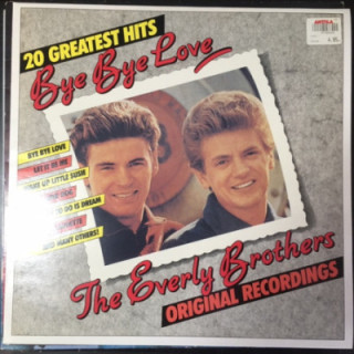 Everly Brothers - 20 Greatest Hits LP (VG+-M-/M-) -rock n roll-