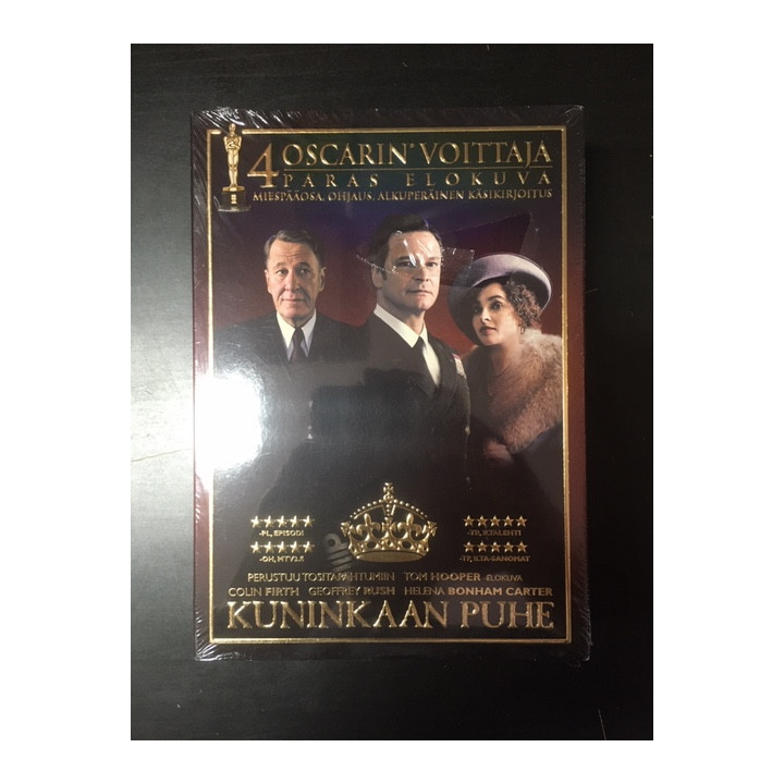 Kuninkaan puhe DVD (avaamaton) -draama-