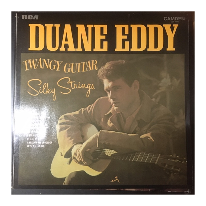 Duane Eddy - Twangy Guitar Silky Strings LP (VG+/VG+) -rock n roll-