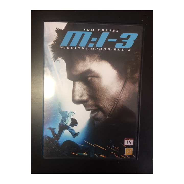 Mission Impossible 3 DVD (M-/M-) -toiminta-