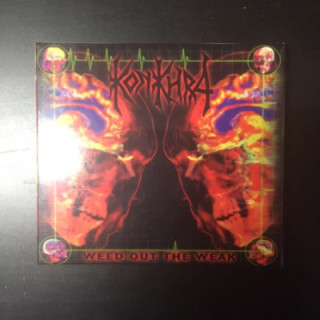 Konkhra - Weed Out The Weak CD (VG+/VG+) -death metal-