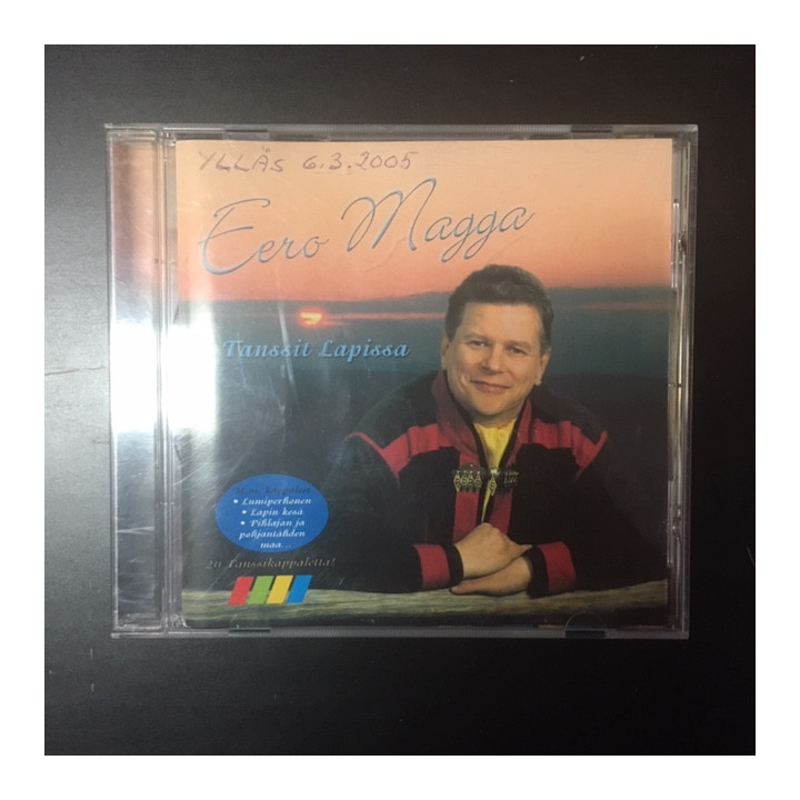 Eero Magga - Tanssit Lapissa CD (VG+/VG+) -iskelmä-