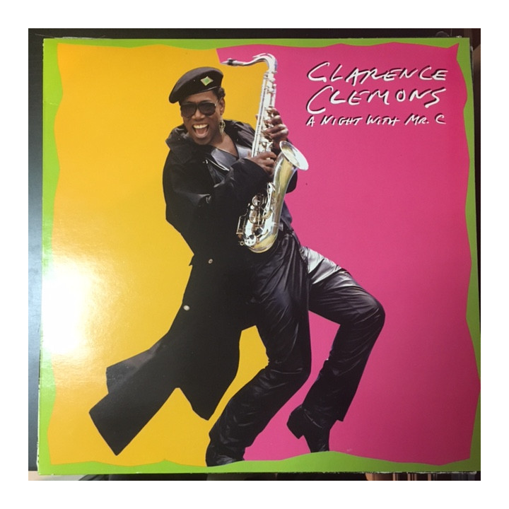 Clarence Clemons - A Night With Mr. C LP (VG+-M-/VG+) -disco-