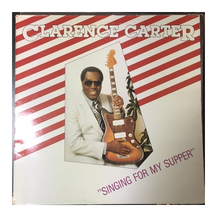 Clarence Carter - Singing For My Supper LP (VG+/VG+) -soul-