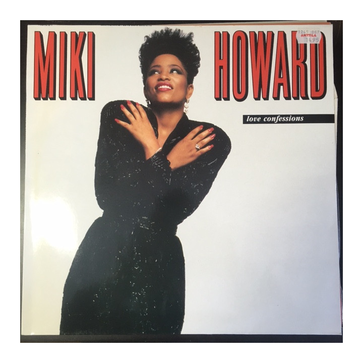 Miki Howard - Love Confessions LP (VG-VG+/VG+) -soul-