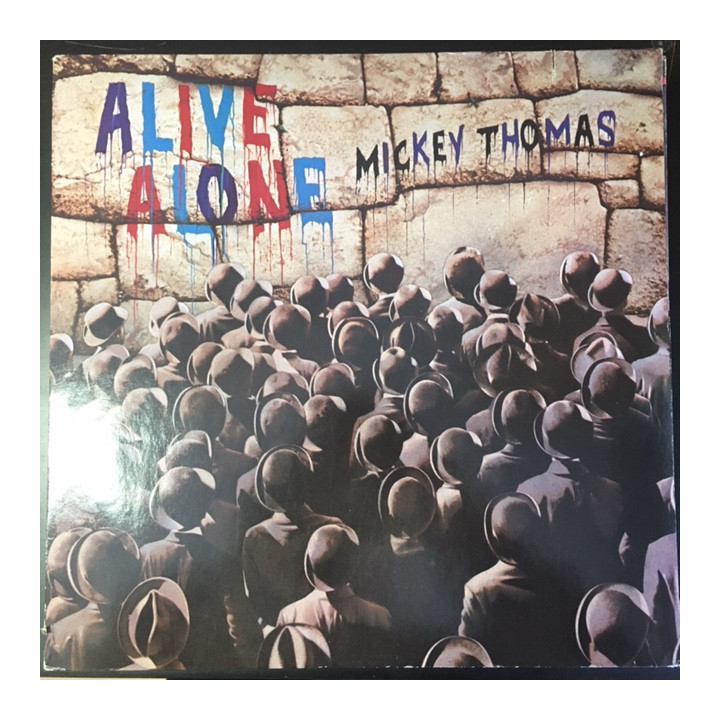 Mickey Thomas - Alive Alone LP (VG+-M-/VG+) -soft rock-