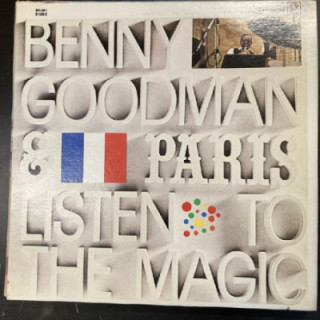 Benny Goodman - Benny Goodman & Paris... Listen To The Magic LP (VG+/VG+) -jazz-