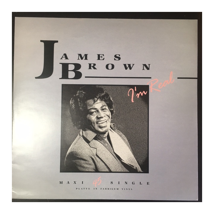 James Brown - I'm Real 12'' SINGLE (VG+/VG+) -funk/breaks-