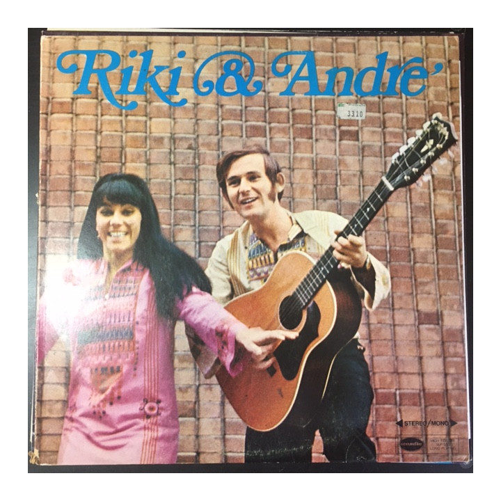 Riki & Andre - Riki & Andre LP (VG/VG) -folk-