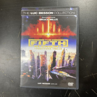 Fifth Element - puuttuva tekijä DVD (M-/M-) -toiminta/sci-fi-