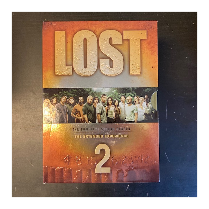 Lost - Kausi 2 7DVD (M-/M-) -tv-sarja-