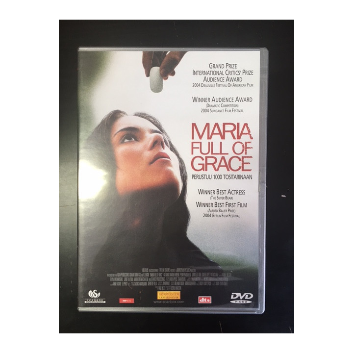 Maria Full Of Grace DVD (VG+/M-) -draama-