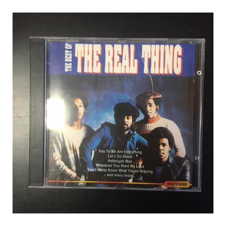 Real Thing - The Best Of CD (VG/M-) -soul-