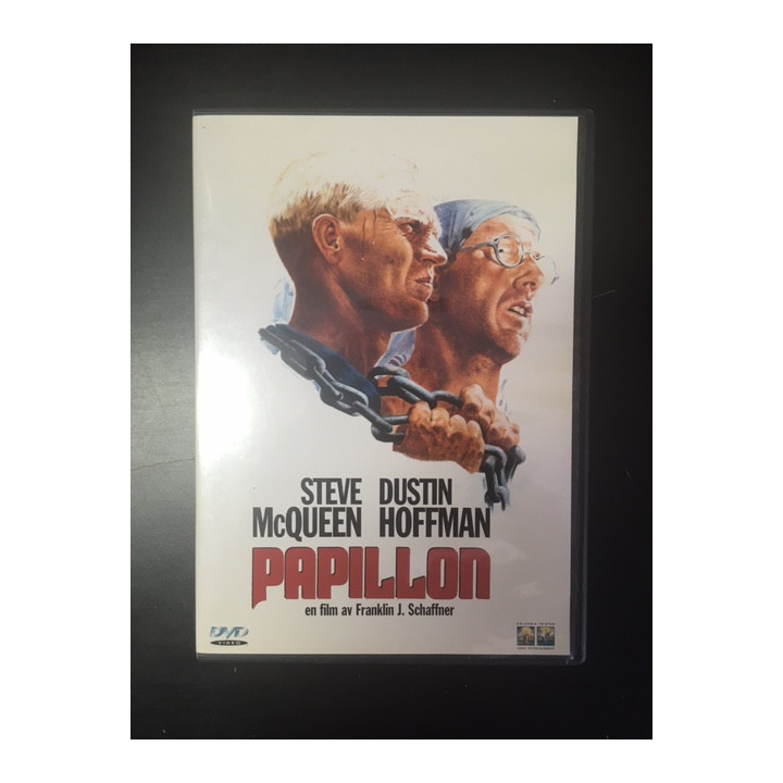 Papillon DVD (M-/M-) -draama-