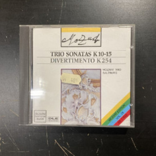 Mozart - Trio Sonatas K 10-15 / Divertimento K 254 CD (VG+/VG+) -klassinen-