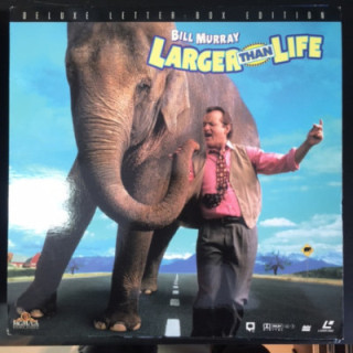 Larger Than Life LaserDisc (VG+/VG+) -komedia-