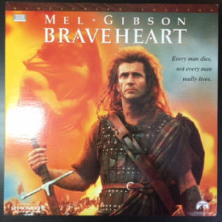 Braveheart LaserDisc (VG/VG+) -seikkailu-
