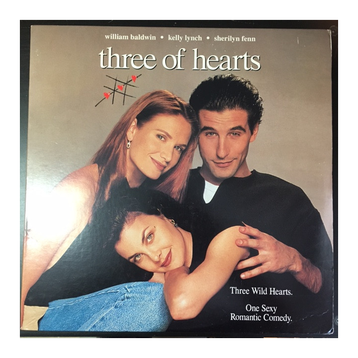 Three Of Hearts LaserDisc (VG/VG+) -komedia-