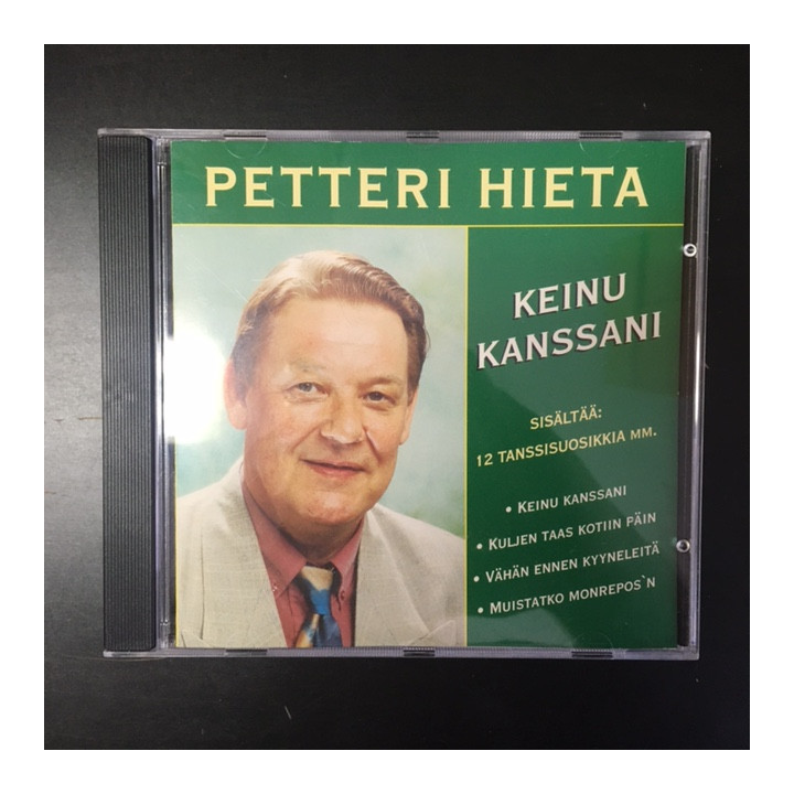 Petteri Hieta - Keinu kanssani CD (M-/VG+) -iskelmä-