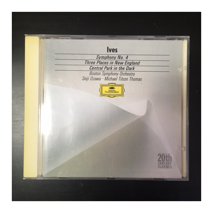 Ives - Symphony No.4 / Three Places In New England / Central Park In The Dark CD (M-/VG+) -klassinen-