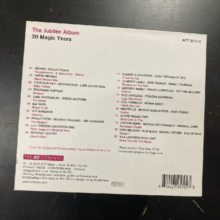 V/A - Jubilee Album (20 Magic Years) CD (VG/VG+)