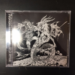 Blood Cult / Enbilulugugal - Blood Cult Vs. Enbilulugugal CD (M-/M-) -black metal-