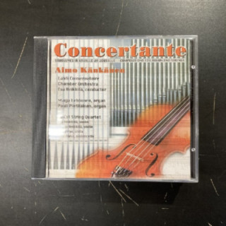 Känkänen - Concertante (sävellyksiä uruille ja jousille) CD (M-/M-) -klassinen-