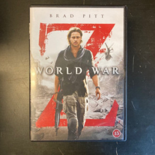World War Z DVD (VG+/M-) -toiminta/kauhu-