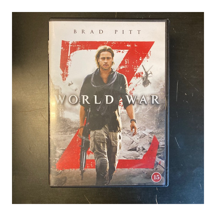 World War Z DVD (VG+/M-) -toiminta/kauhu-