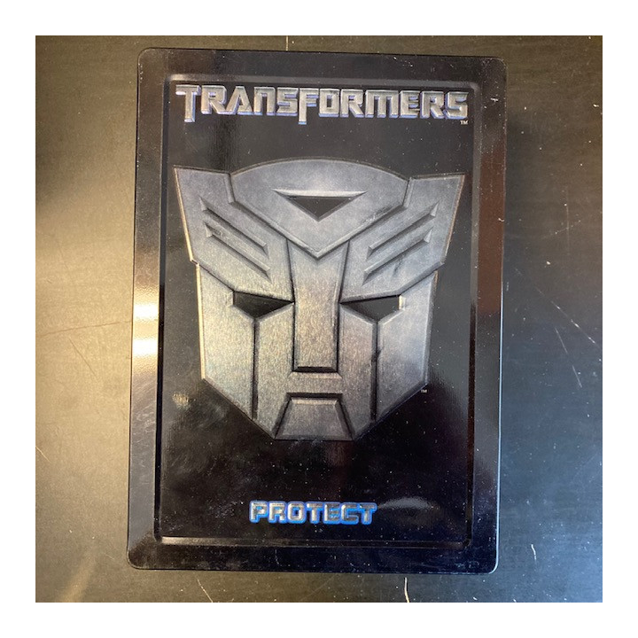 Transformers (steelbook) 2DVD (VG+/VG+) -toiminta/sci-fi-