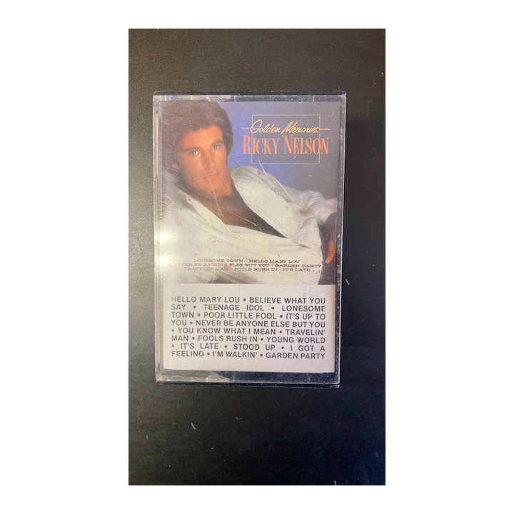 Ricky Nelson - Golden Memories C-kasetti (VG+/VG+) -rock n roll-