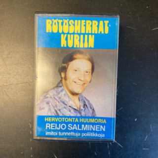 Reijo Salminen - Rötösherrat kuriin C-kasetti (VG+/VG+) -komedia-