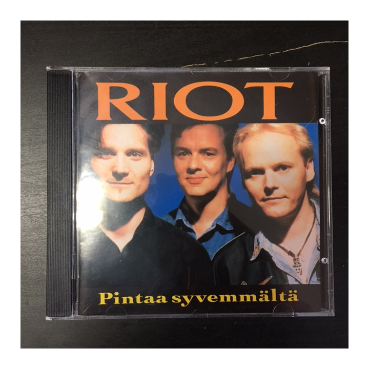 Riot - Pintaa syvemmältä CD (M-/M-) -iskelmä-