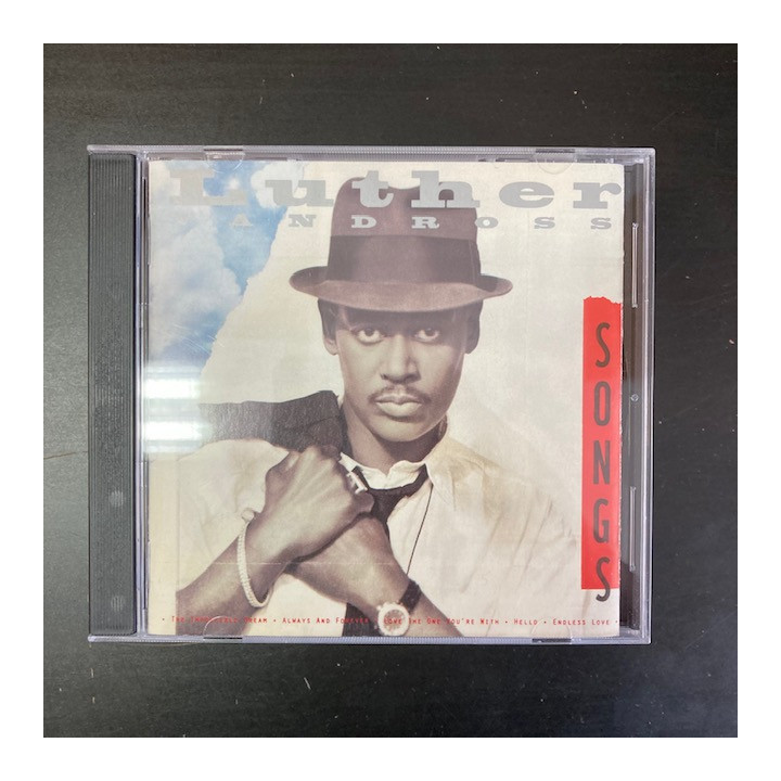 Luther Vandross - Songs CD (VG/VG+) -soul-