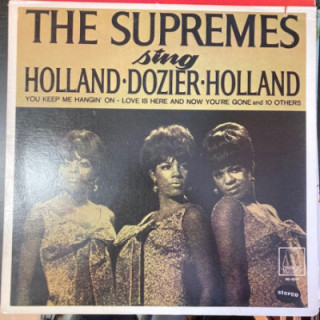 Supremes - Supremes Sing Holland-Dozier-Holland LP (VG+/VG+) -soul-