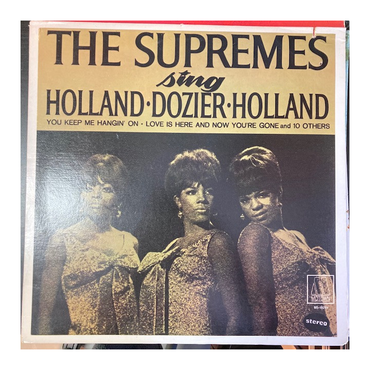 Supremes - Supremes Sing Holland-Dozier-Holland LP (VG+/VG+) -soul-