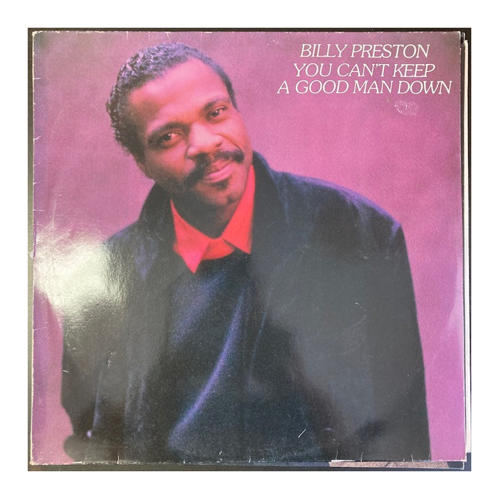 Billy Preston - You Can't Keep A Good Man Down LP (VG-VG+/VG) -soul-