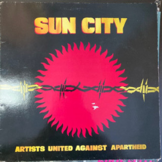Artists United Against Apartheid - Sun City LP (VG-VG+/VG) -pop rock-
