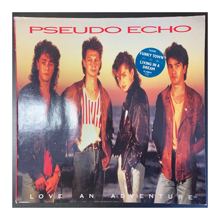 Pseudo Echo - Love An Adventure LP (VG/VG) -new wave-