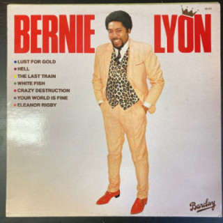 Bernie Lyon - Bernie Lyon LP (VG+/VG+) -reggae-