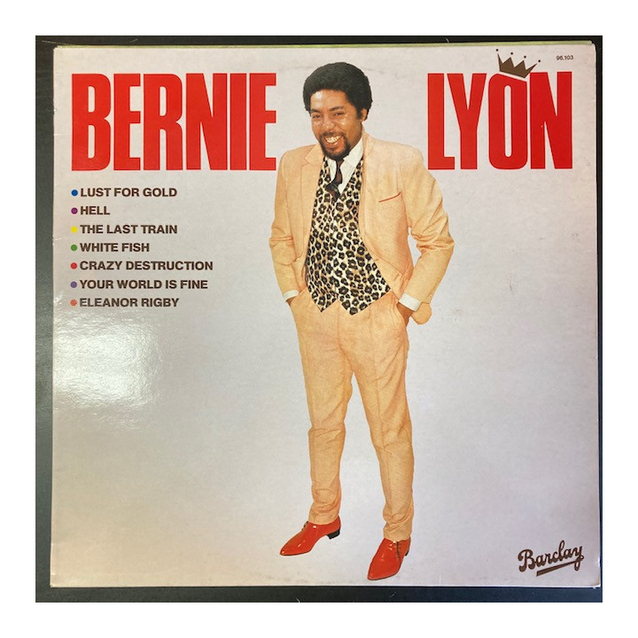 Bernie Lyon - Bernie Lyon LP (VG+/VG+) -reggae-