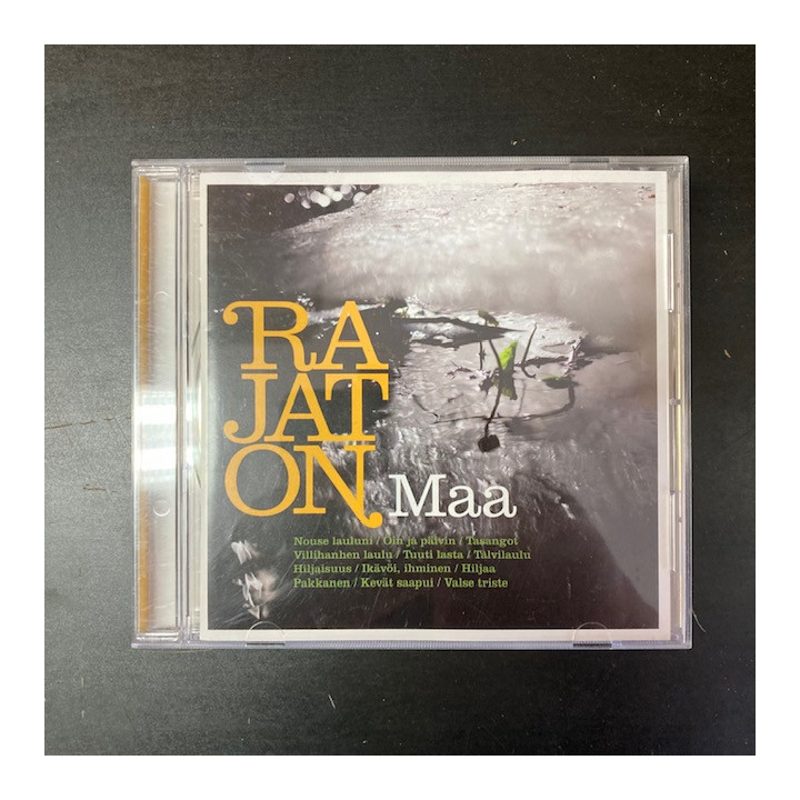 Rajaton - Maa CD (VG+/M-) -pop-