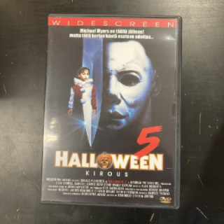 Halloween 5 - Kirous DVD (VG+/M-) -kauhu-