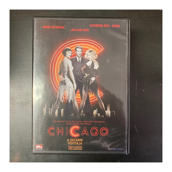 Chicago DVD (M-/M-) -musikaali-
